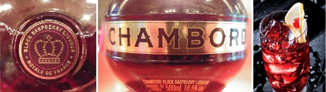 シャンボールリキュールはブラックベリーとラズベリー2種類をベースにハーブスパイスハチミツなどと高級ブランデー『コニャック』を加え濃厚で香りも豊かなお酒。