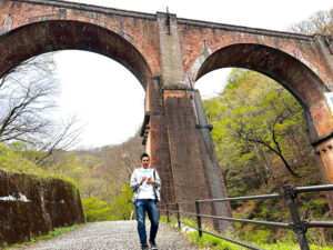 日本最大級の煉瓦アーチ橋・通称「めがね橋」@SHONAN_TBL