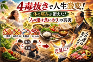 ４毒抜きは人生を変える！
